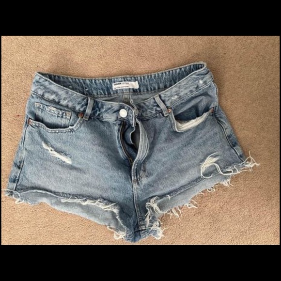 Garage festival denim shorts - Picture 2 of 3